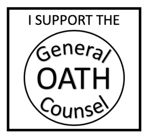 I support the General Counsel Oath